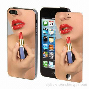 Mirror LCD Screen Protector for iPhone 5S, OEM Orders Welcomed